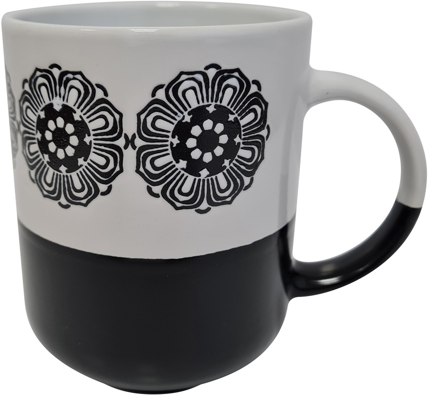 Чашка MILIKA Black&White Flower 500 мл (M0420-2104-3)
